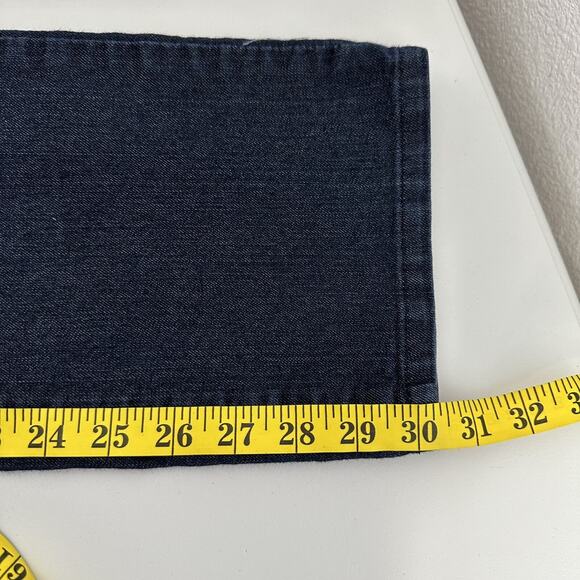 NYDJ Not Your Daughters Jeans Womens 6 Dark Wash Embellished Rhinestone Straight - Picture 15 of 16